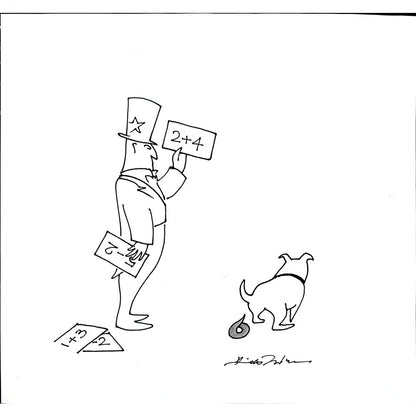 Hiseo Takeda 28x28cm Orijinal Karikatür BOD03126