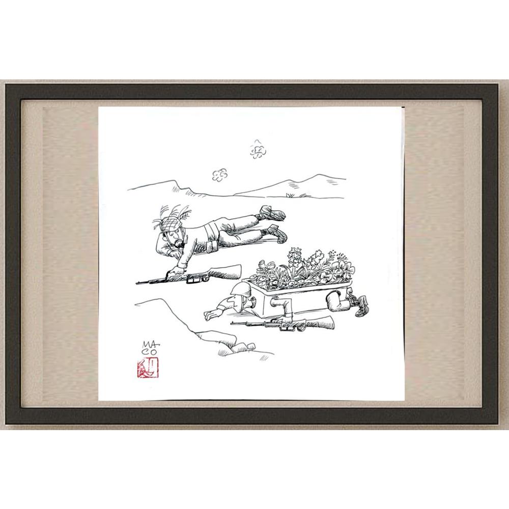 Makato Ayusawa 28x28cm Orijinal Karikatür BOD03127