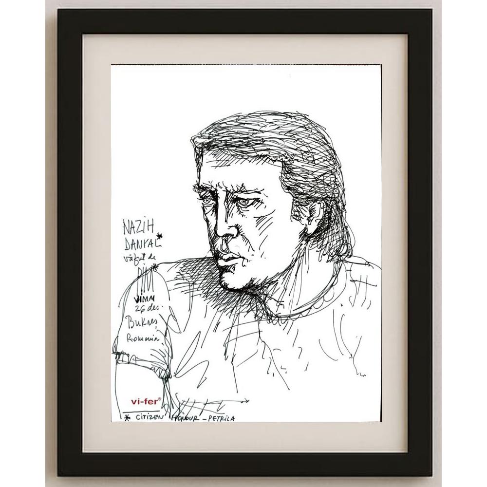 Pim Vimm 29x21cm Orijinal Karikatür BOD03139
