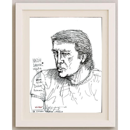 Pim Vimm 29x21cm Orijinal Karikatür BOD03139