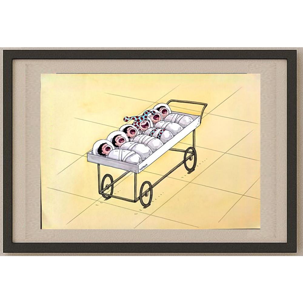 Lubomir Kotrha 29x21cm Orijinal Karikatür BOD03149