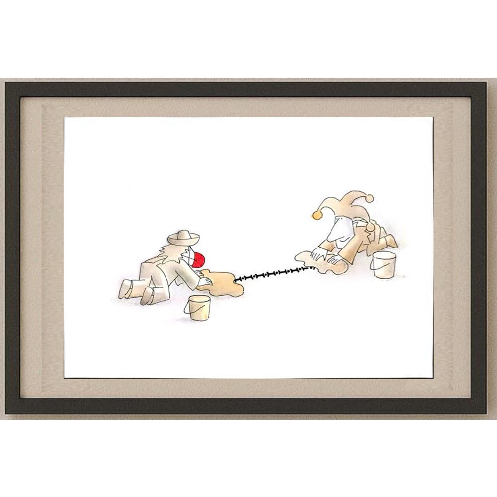 Lubica Konkova 29x21cm Orijinal Karikatür BOD03152