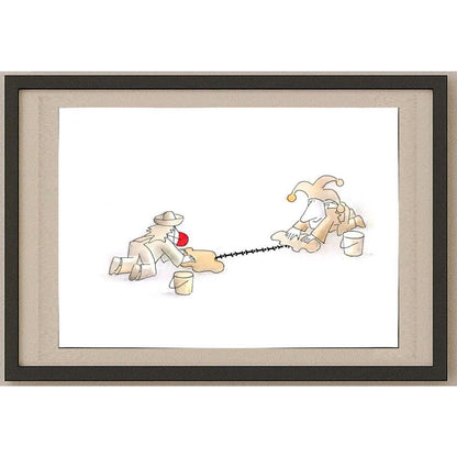 Lubica Konkova 29x21cm Orijinal Karikatür BOD03152