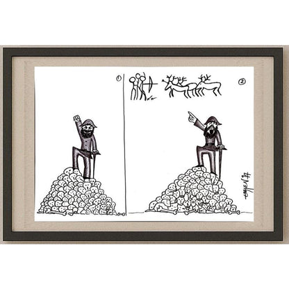 Özgen 43x30cm Orijinal Karikatür BOD03161