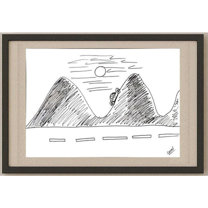 Cansel 43x30cm Orijinal Karikatür BOD03165