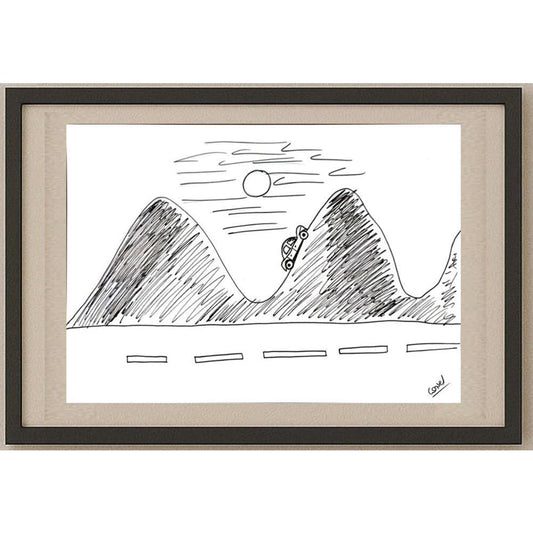 Cansel 43x30cm Orijinal Karikatür BOD03165