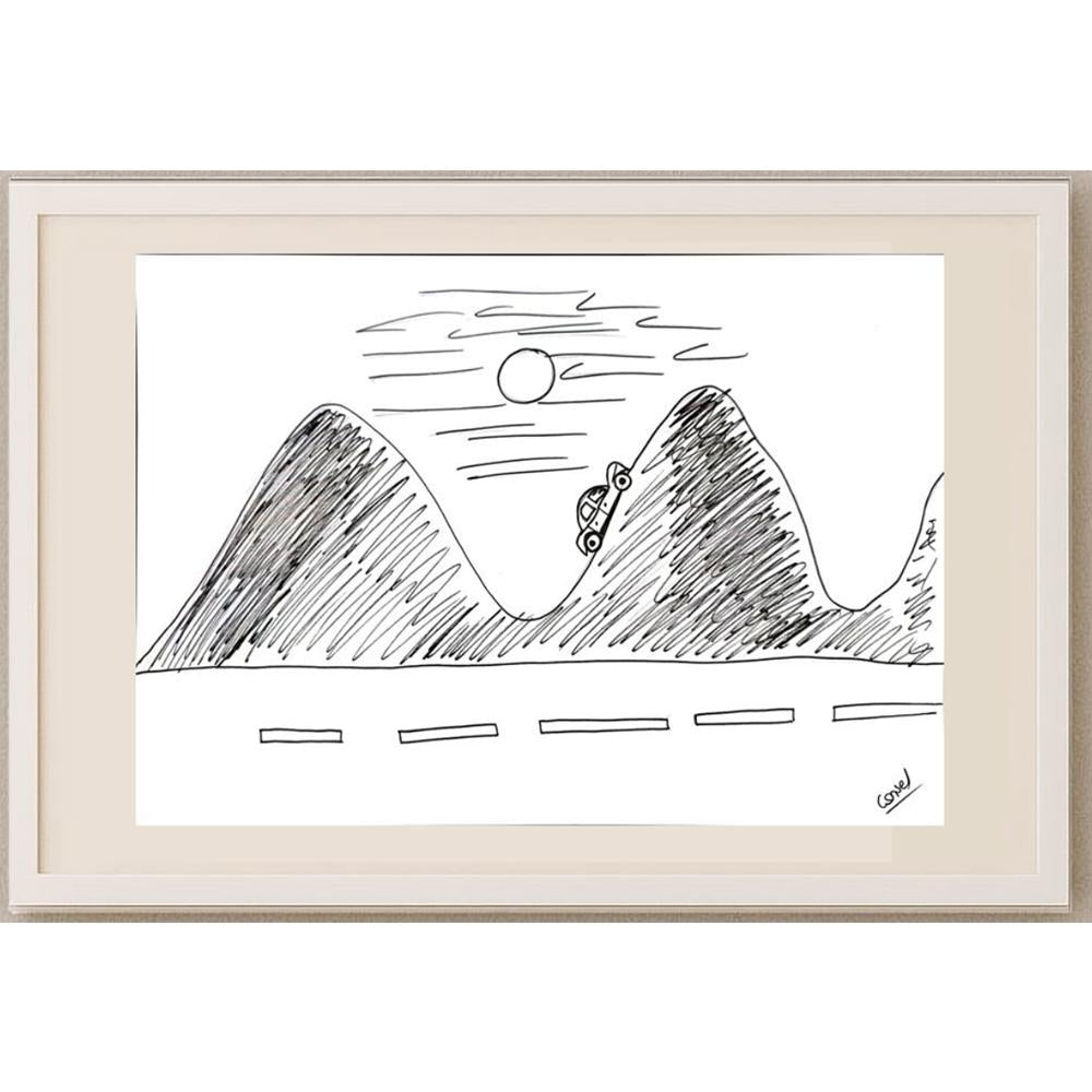 Cansel 43x30cm Orijinal Karikatür BOD03165