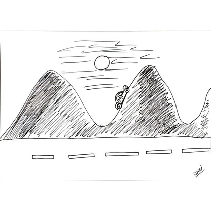 Cansel 43x30cm Orijinal Karikatür BOD03165