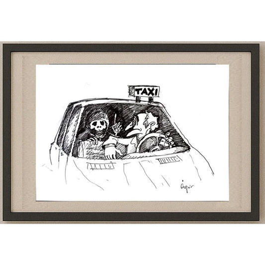 Özgür 43x30cm Orijinal Karikatür BOD03170