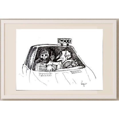Özgür 43x30cm Orijinal Karikatür BOD03170