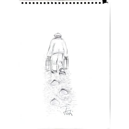 Dodi 29x21cm Orijinal Karikatür BOD03172