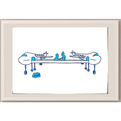 Adrian Rus 29x21cm Orijinal Karikatür BOD03198
