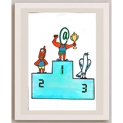 Feng Huo 29x21cm Orijinal Karikatür BOD03201