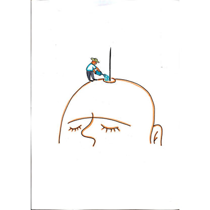 Feng Huo 29x21cm Orijinal Karikatür BOD03202