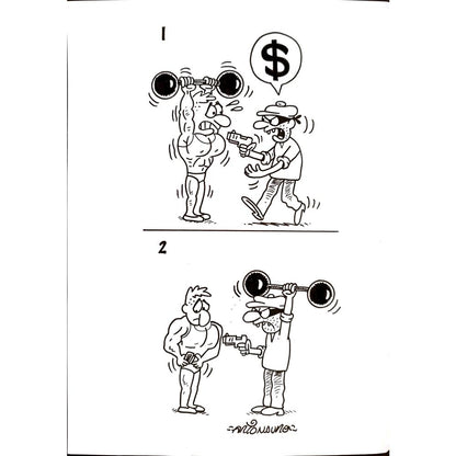 Arionauro Da Silva Santos 29x21cm Orijinal Karikatür BOD03219