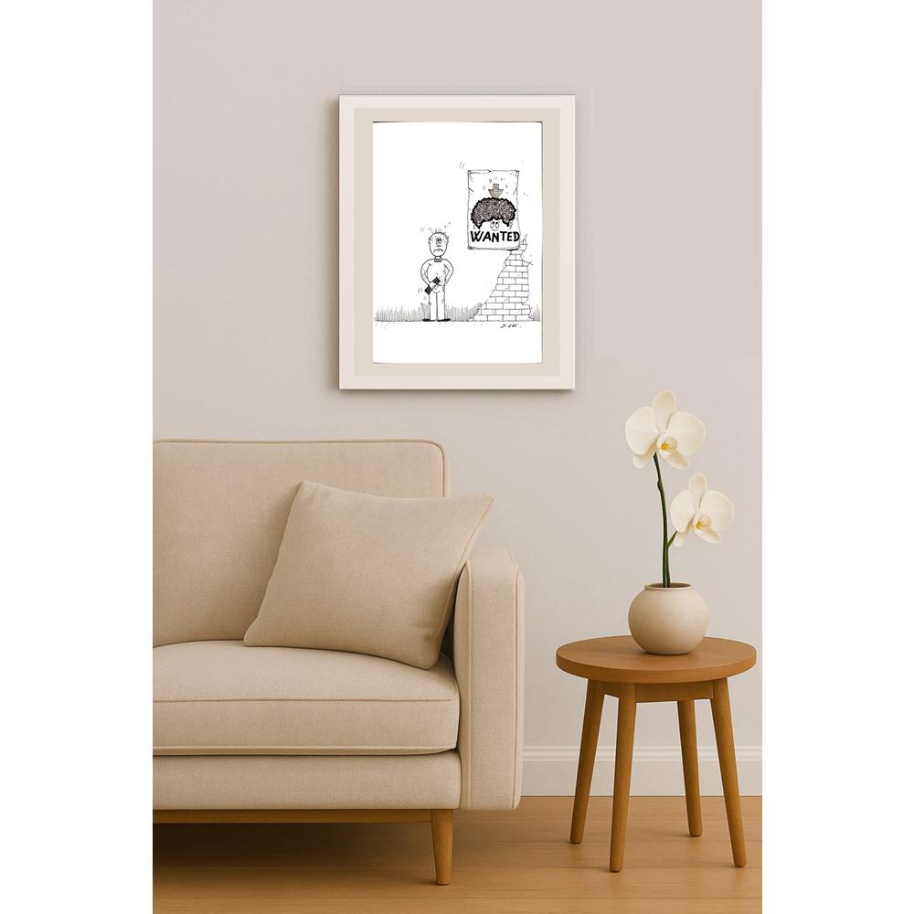 Beppe Battaçlia 29x21cm Orijinal Karikatür BOD03238