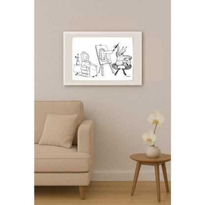 Ivan Haramija 29x21cm Orijinal Karikatür BOD03240