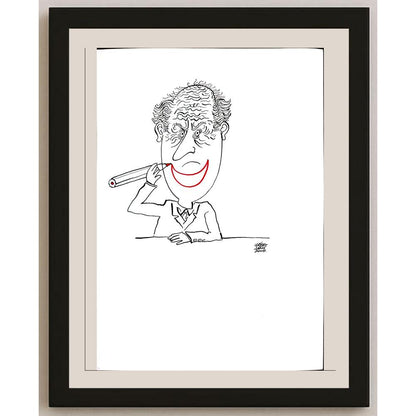 Fabry Janos 29x21cm Orijinal Karikatür BOD03250