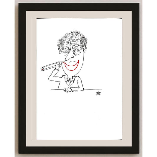 Fabry Janos 29x21cm Orijinal Karikatür BOD03250