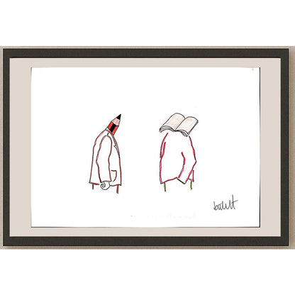 Bülent Fidan 29x21cm Orijinal Karikatür BOD03257