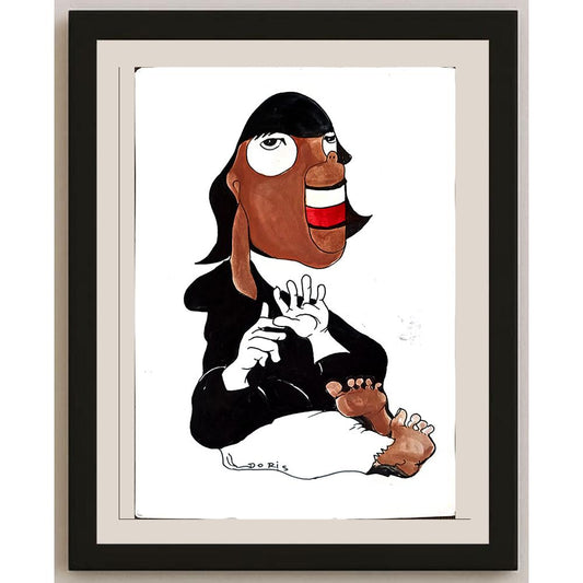 Doris 29x21cm Orijinal Karikatür BOD03262