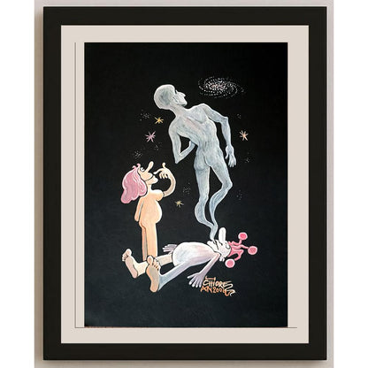 Cornel Marim Chiorean 29x21cm Orijinal Karikatür BOD03275
