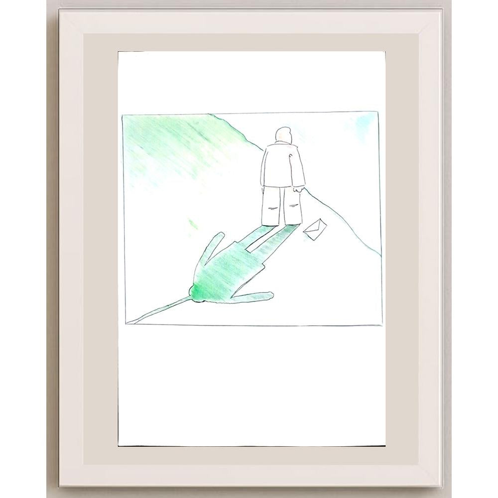 Bahkad Gasabi 29x21cm Orijinal Karikatür BOD03279