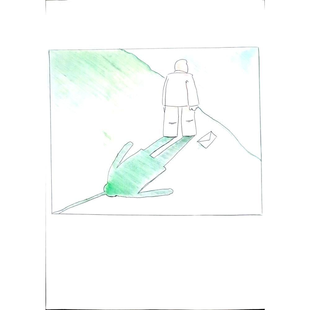 Bahkad Gasabi 29x21cm Orijinal Karikatür BOD03279