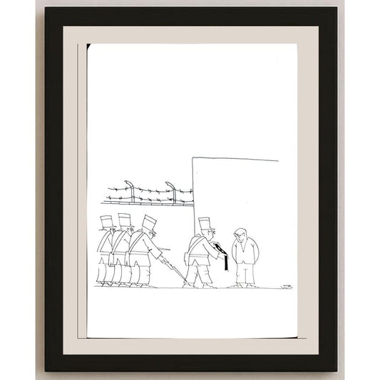Marcel Kristofovic 29x21cm Orijinal Karikatür BOD03289
