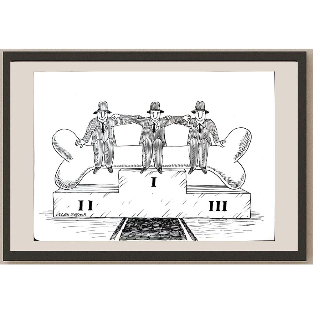 Aurel Stefan Alexandrescu 29x21cm Orijinal Karikatür BOD03291