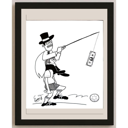 Eduardo Caldari Junior 25x21cm Orijinal Karikatür BOD03303
