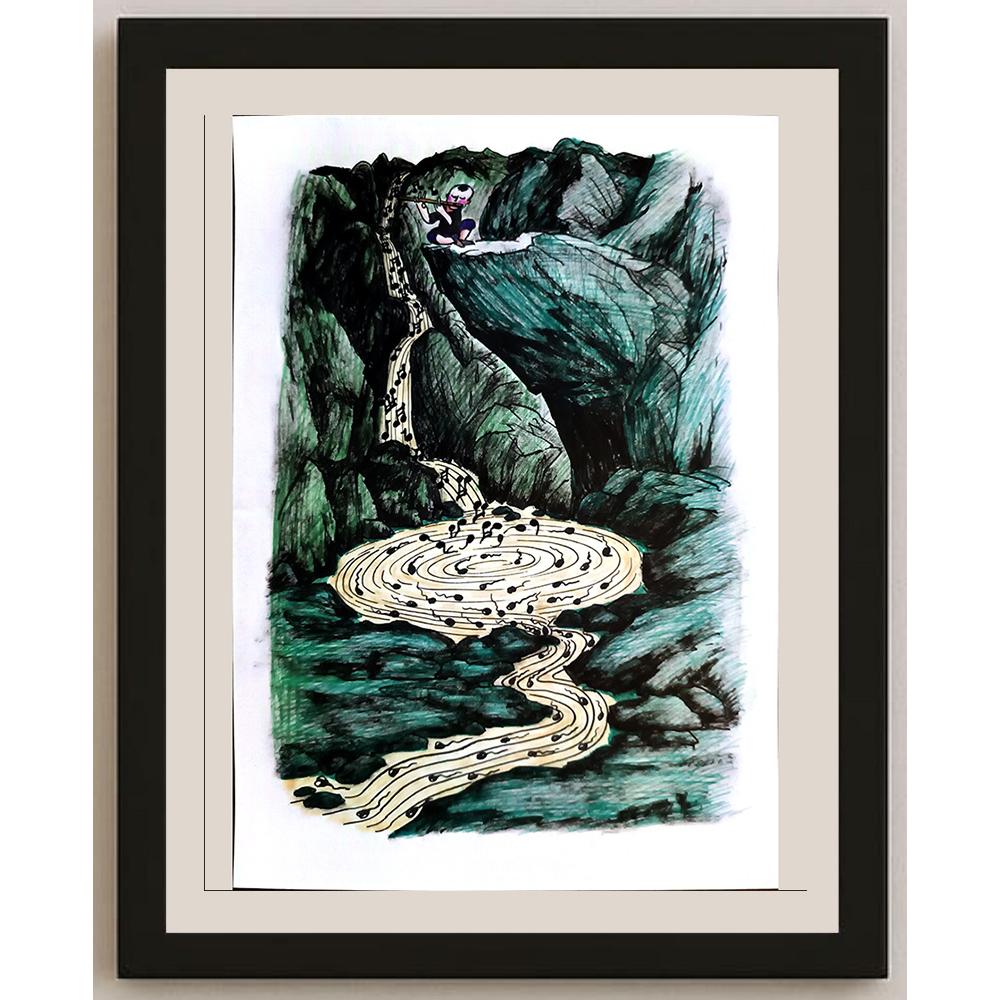 Feng Hui Cang 25x18cm Orijinal Karikatür BOD03308