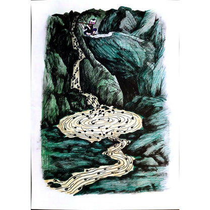 Feng Hui Cang 25x18cm Orijinal Karikatür BOD03308