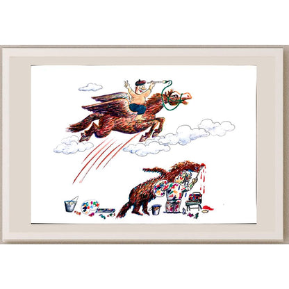 Feng Hui Cang 25x18cm Orijinal Karikatür BOD03309