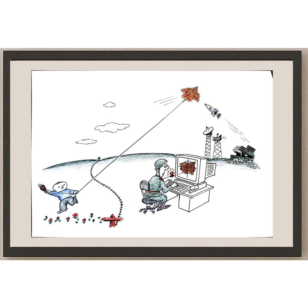 Feng Hui Cang 25x18cm Orijinal Karikatür BOD03310