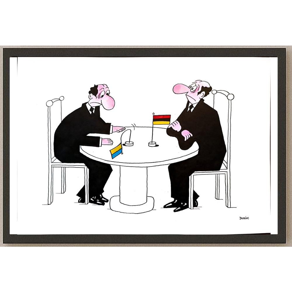 Olexander Dubovskyi 29x21cm Orijinal Karikatür BOD03315