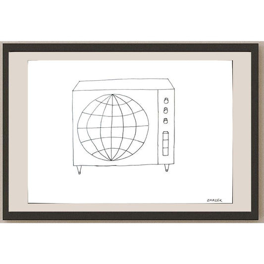 Stanko Zmazek 29x21cm Orijinal Karikatür BOD03320