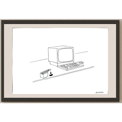 Stanko Zmazek 29x21cm Orijinal Karikatür BOD03321