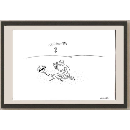 Stanko Zmazek 29x21cm Orijinal Karikatür BOD03323