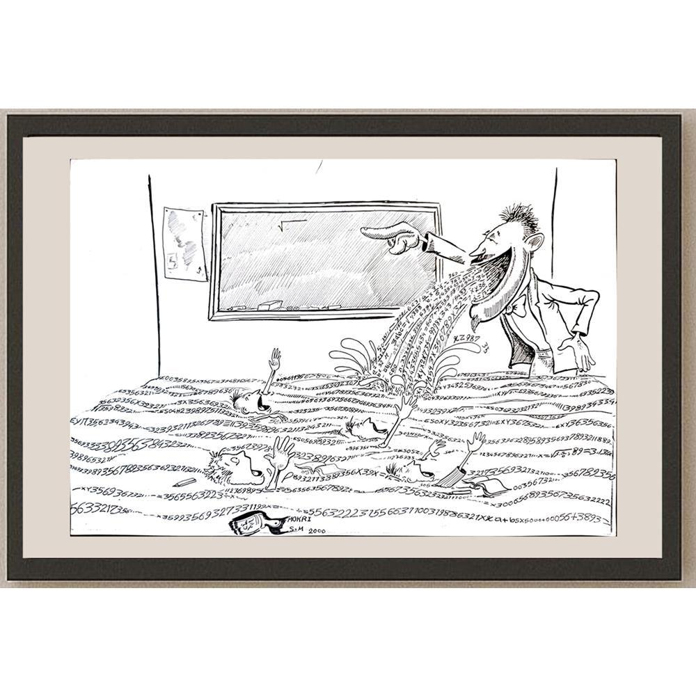Said Mahmod 29x21cm Orijinal Karikatür BOD03329