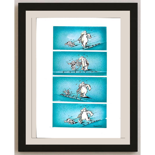 Jovan Prokopljevic 29x21cm Orijinal Karikatür BOD03347