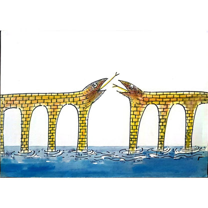 İgnjat Gatalo 35x25cm Orijinal Karikatür BOD03349