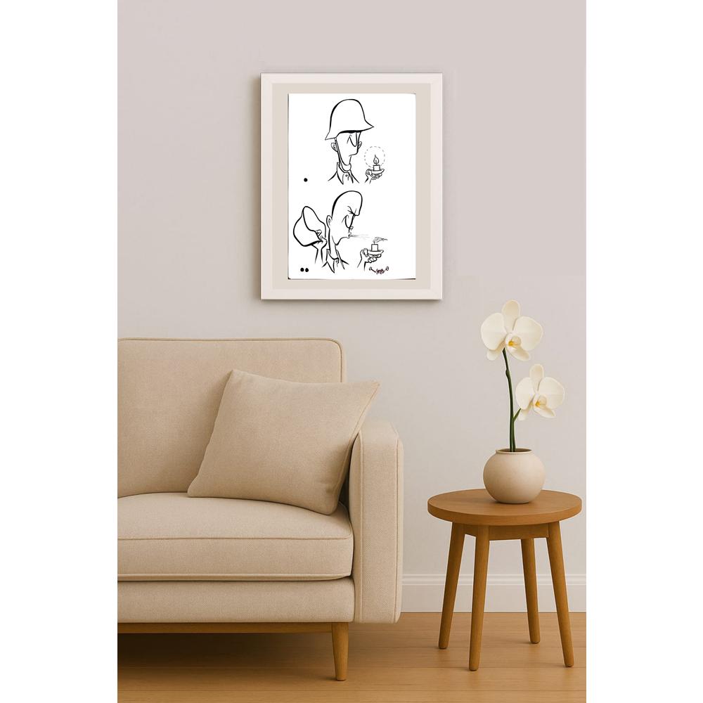 Zarp 35x25cm Orijinal Karikatür BOD03354