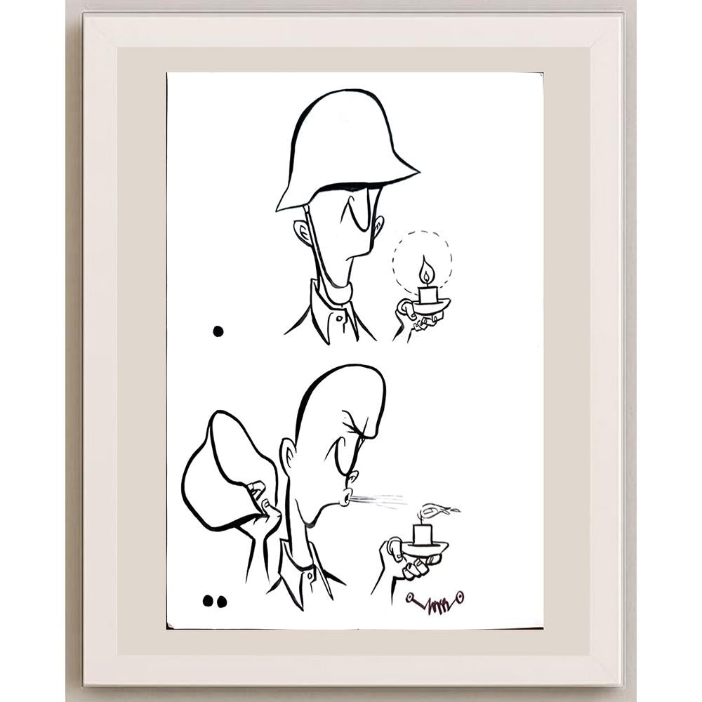 Zarp 35x25cm Orijinal Karikatür BOD03354