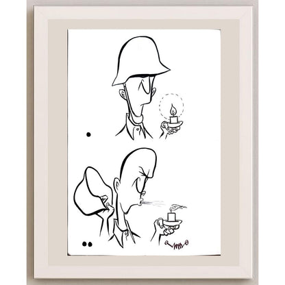 Zarp 35x25cm Orijinal Karikatür BOD03354
