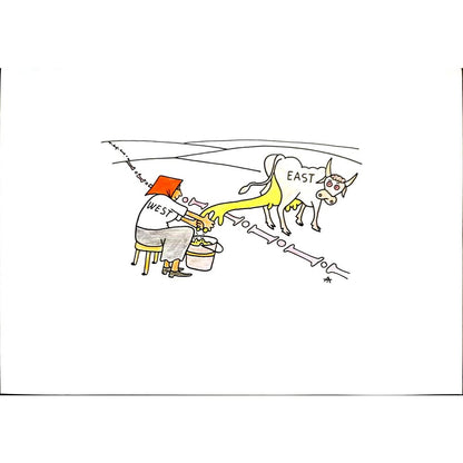 Alexei Talimonov 29x21cm Orijinal Karikatür BOD03362