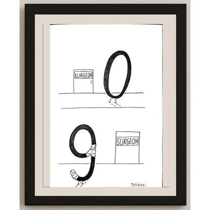 Michael Tetievski 25x21cm Orijinal Karikatür BOD03372