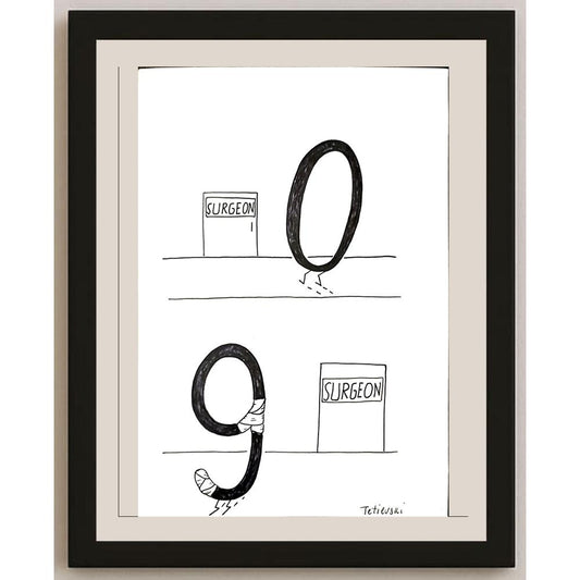 Michael Tetievski 25x21cm Orijinal Karikatür BOD03372