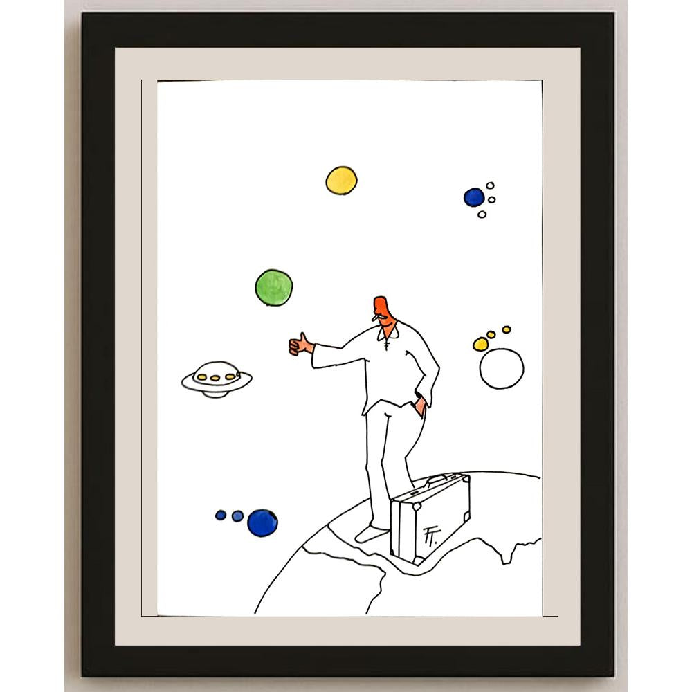 Tomas Trunecek 29x21cm Orijinal Karikatür BOD03384