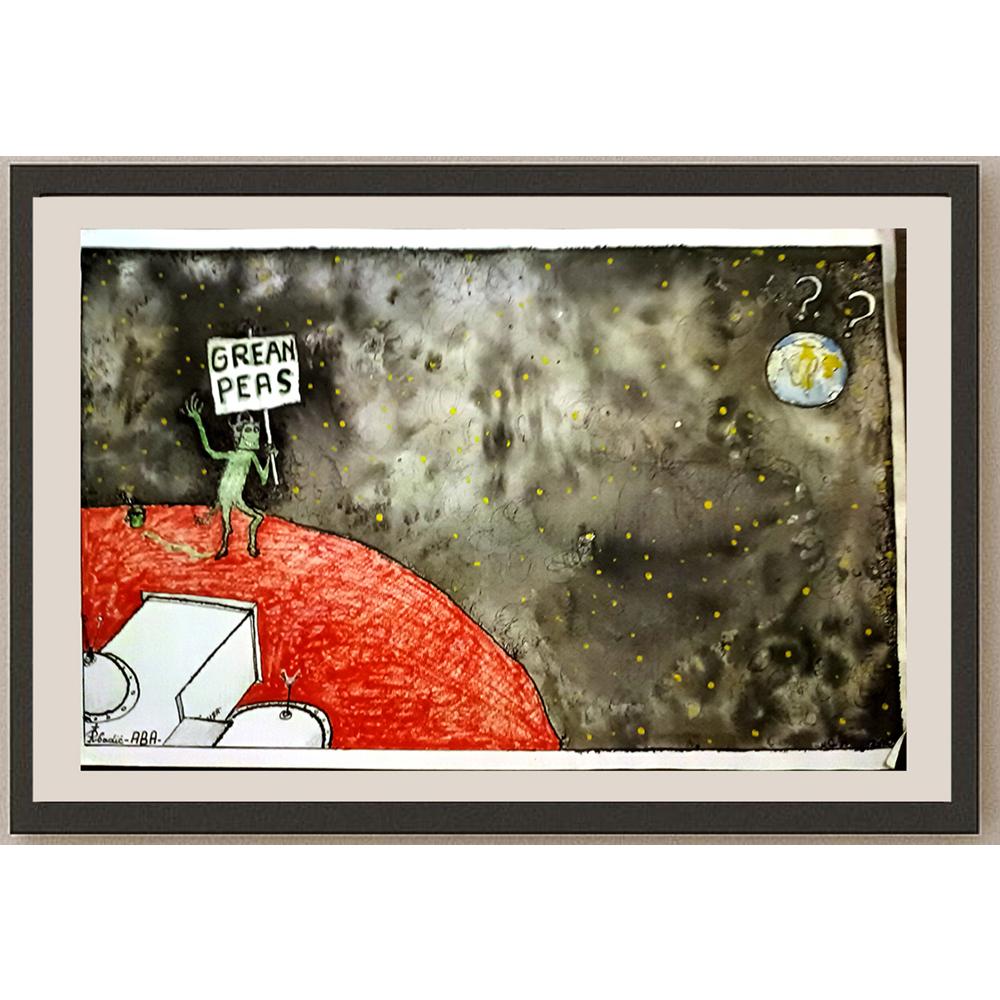 Predrag Abadic 29x21cm Orijinal Karikatür BOD03388